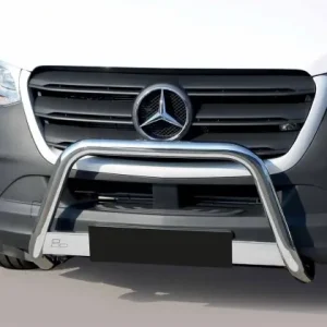 Usine Directe PROTECTION AVANT TUBULAIRE 63MM INOX HOMOLOGUEE CE POUR MERCEDES SPRINTER A PARTIR DE 2018