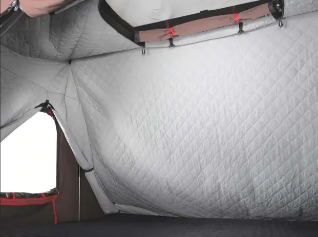 EXTRA COUCHE D'ISOLATION SUPPLEMENTAIRE INTERIEURE GRISE 3.0 POUR TENTE DE TOIT IKAMPER SKYCAMP MINI ET SKYCAMP MINI 3.0 Nouveauté
