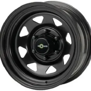 JANTE ACIER GOSS TRIANGULAR GENERATION II BLACK 7 X 16 ENTRAXE 5 X 114.3 DEPORT 28 Dernière Chance