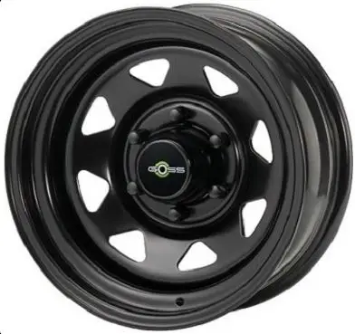 JANTE ACIER GOSS TRIANGULAR GENERATION II BLACK 7 X 16 ENTRAXE 5 X 114.3 DEPORT 28 Dernière Chance