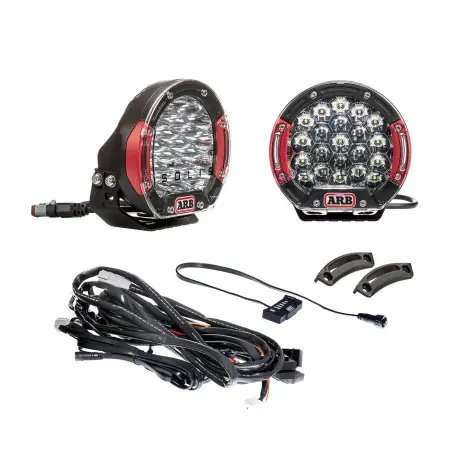 Nouvelle Collection KIT DE 2 PHARES LED INTENSITY SOLIS 21 ARB AVEC COMMANDE ET FAISCEAU ELECTRIQUE