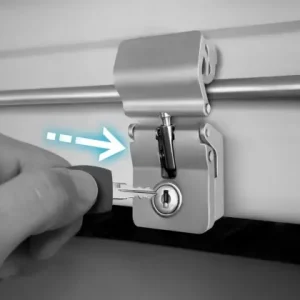 Prix Bas FERMETURE VERROUILLABLE A CLE NOIR POUR TENTE DE TOIT AUTOHOME MAGGIOLINA / AIRTOP ET COLUMBUS