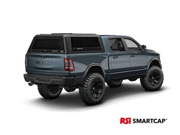 HARDTOP RSI EVO SPORT NOIR MAT POUR DODGE RAM CLASSIC 1500 DS BENNE COURTE 174CM 2009-2018 Haute Qualité