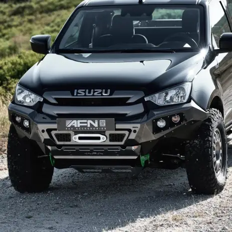 Prix Bas PARE CHOC AVANT AFN POUR ISUZU D-MAX 2021-2023 AVEC ANTI BROUILLARD D'ORIGINE