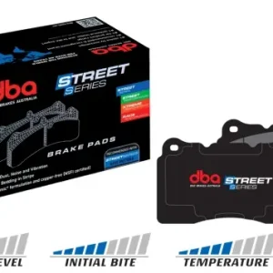 JEU PLAQUETTES DE FREIN AVANT DBA STREET SERIES CERAMIQUE POUR DACIA DUSTER II Dernière Chance