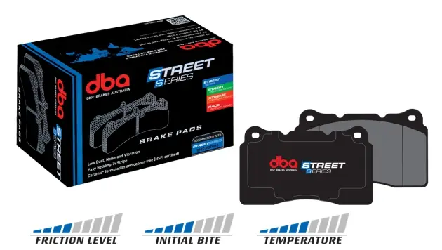 JEU PLAQUETTES DE FREIN AVANT DBA STREET SERIES CERAMIQUE POUR DACIA DUSTER II Dernière Chance