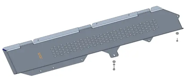 Expédié Aujourd’hui BLINDAGE DURITES ET CABLES EN ALUMINIUM 4MM POUR DACIA DUSTER A PARTIR DE 09/2020