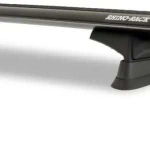 KIT 3 BARRES DE TOIT VORTEX NOIRES 1375 MM ET PIEDS RHINO RACK POUR LAND ROVER DISCOVERY 3 ET 4 AVEC RAILS D'ORIGINES Must-Have