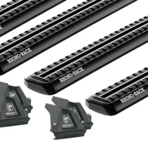 Retour Gratuit KIT 4 BARRES DE TOIT SPORTZ NOIRES 1650 MM POUR MERCEDES SPRINTER (AVEC PIEDS RLTFMS)
