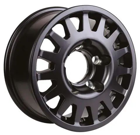 Vente Directe JANTE ALUMINIUM MANANO BLACK 7 X 16 ENTRAXE 5 X 110 DEPORT 30