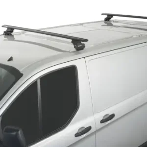 KIT 2 BARRES DE TOIT VORTEX NOIRES 1500 MM POUR FORD TRANSIT CUSTOM A PARTIR DE 2014 (AVEC PIEDS RLTPFTC) Bon Marché