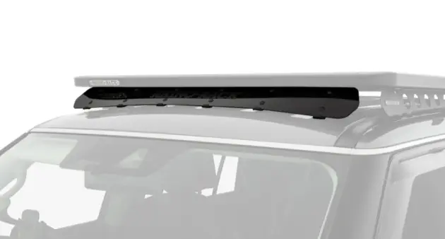 Quantité Limitée DEFLECTEUR DE VENT RHINO RACK 1264 MM POUR GALERIE DE TOIT RHINO RACK PIONEER NG DE 1376 / 1426 / 1465 MM (REF 52111 / 52112 / 52121)