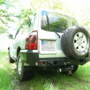PARE CHOC ARRIERE F4X4 POUR MITSUBISHI PAJERO 3 COURT Prix Choc