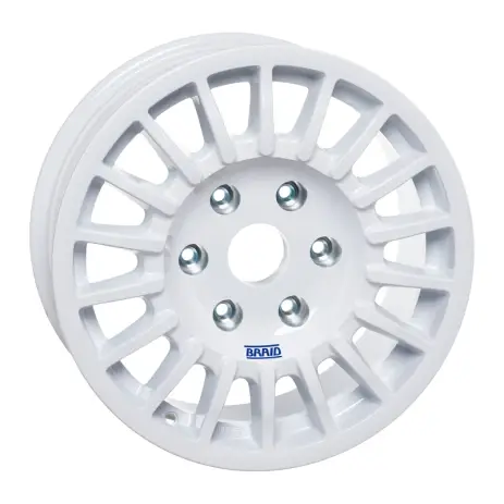 JANTE ALUMINIUM BRAID WINRACE BLANCHE 7 X 16 ENTRAXE 6 X 139,7 DEPORT 10 POUR MITSUBISHI PAJERO III ET IV Prix Bas