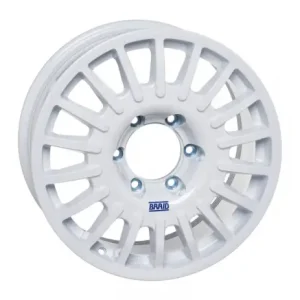 JANTE ALUMINIUM BRAID WINRACE BLANCHE 7 X 16 ENTRAXE 5 X 150 DEPORT 10 POUR TOYOTA HDJ/FZJ/UZJ100 ET J7 Dernier Modèle