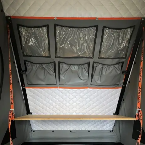 Seulement Aujourd’hui TABLE RABATTABLE POUR TENTE DE TOIT / TOIT RELEVABLE / CANOPY / MODCAP / CELLULE ALU-CAB
