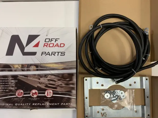 Acheter En Ligne SUPPORT SPECIFIQUE DE FIXATION POUR DEPORT DE 1.5 METRES DU BOITIER RELAIS POUR TREUIL WARN VR EVO / ZEON / TABOR