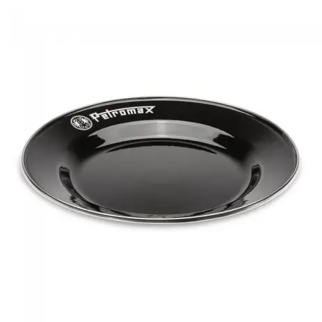 Commande En Gros ASSIETTES EN EMAIL PETROMAX NOIR (SET DE 2 PIECES) (26 CM)
