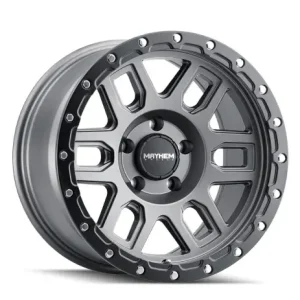 Achetez Aujourd’hui JANTE ALUMINIUM RENFORCEE MAYHEM 8304 GUN METAL 5X127 17'X9 ET0