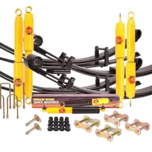 Dernière Chance KIT DE SUSPENSION TERRAIN TAMER LAMES PARABOLIQUES REHAUSSE +40/50MM POUR TOYOTA BJ60, FJ60/62 ET HJ60/61/62