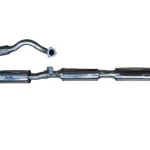 Vente Directe ECHAPPEMENT INOX : SORTIE LATERALE, APRES TURBO (moteur HDJ80), (2 piEces) POUR TOYOTA LAND CRUISER HZJ78 DE 1999- 4.2L D