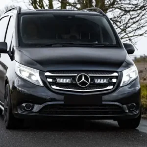 KIT ECLAIRAGE LED LAZER LONGUE PORTEE TRIPLE-R4 Gen2 AVEC INTEGRATION A LA CALANDRE POUR MERCEDES VITO (2014-2020) Promotion