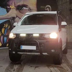 Retour Gratuit KIT ECLAIRAGE LED LAZER LONGUE PORTEE TRIPLE-R4 Gen2 ELITE AVEC INTEGRATION A LA CALANDRE POUR VOLKSWAGEN T5 (2010+)