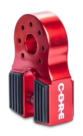 ARRET DE CABLE DE TREUIL ALUMINIUM FLAT COULEUR ROUGE Quantité Limitée