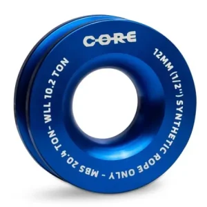 Bon Marché POULIE DE RENVOI CORDE SYNTHETIQUE 98MM (DONUT) BLEU 20.4 TONNES