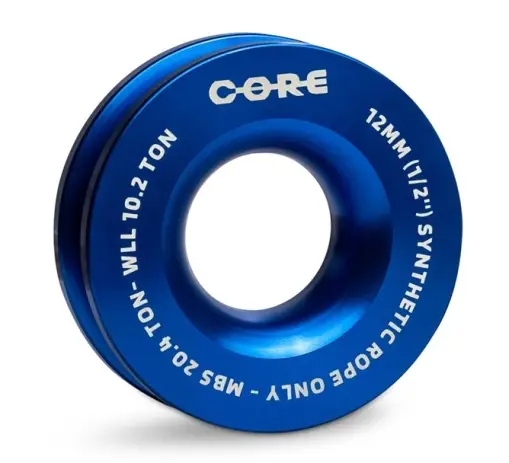 Bon Marché POULIE DE RENVOI CORDE SYNTHETIQUE 98MM (DONUT) BLEU 20.4 TONNES