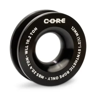 POULIE DE RENVOI CORDE SYNTHETIQUE 98MM (DONUT) NOIR 20.4 TONNES Solde