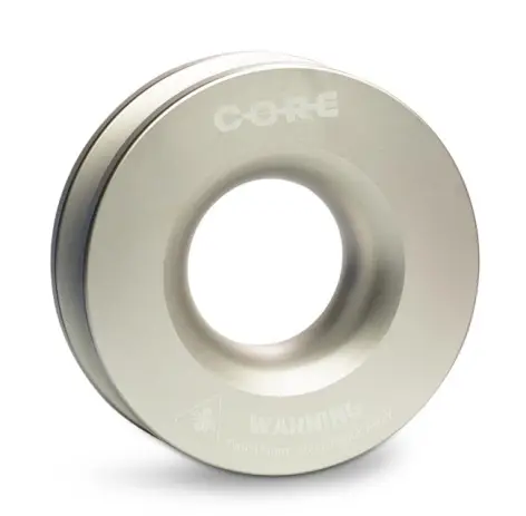 POULIE DE RENVOI CORDE SYNTHETIQUE 98MM (DONUT) TITANE 20.4 TONNES Bon Marché