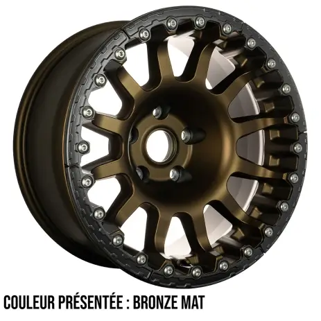 Nouveauté JANTE ALUMINIUM RENFORCÉE EVO CORSE ATLAS BL 8x17" ET 20 OR POUR TOYOTA HILUX VIGO/REVO ET J120/150