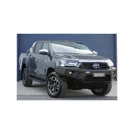 PARE CHOCS AVANT NOIR SMARTBAR ARB AVEC PLATINE TREUIL POUR TOYOTA HILUX REVO A PARTIR DE 2020 Bon Marché