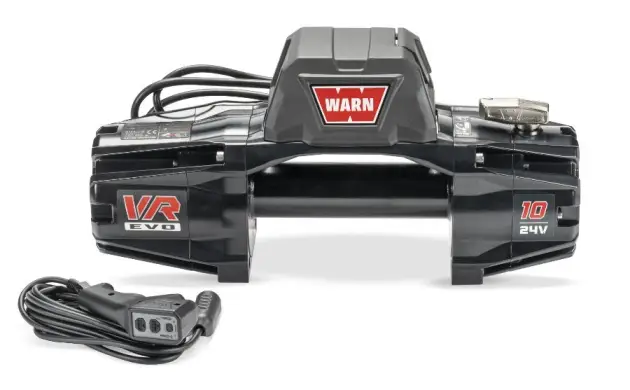 TREUIL WARN VR EVO 10 24V 4.5T SEUL SANS CORDE NI ECUBIER Offre Spéciale