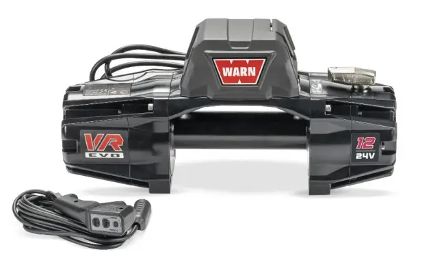 TREUIL WARN VR EVO 12 24V 5.4T SEUL SANS CORDE NI ECUBIER Commander Vite