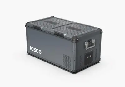 Bon Plan REFRIGERATEUR CONGELATEUR ICECO VL PRO 75L DOUBLE COMPARTIMENTS GRIS