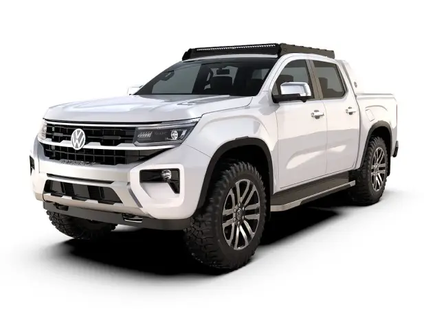 Retour Gratuit VOLKSWAGEN AMAROK (2023-ACTUEL) KIT DE GALERIE DE TOIT SLIMSPORT / COMPATIBLE AVEC BARRE LUMINEUSE