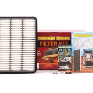 KIT 4 FILTRES TERRAIN TAMER POUR TOYOTA TUNDRA 1URFE 4.6L ESSENCE 2007-2021 Certifié