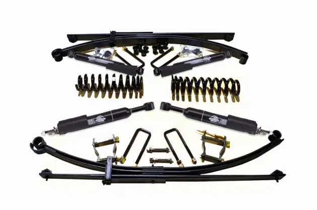 Petit Prix KIT DE SUSPENSION TERRAIN TAMER AVEC AMORTISSEURS FORTIFIED REHAUSSE +40/50MM POUR TOYOTA HILUX VIGO DE 2005 A 2015