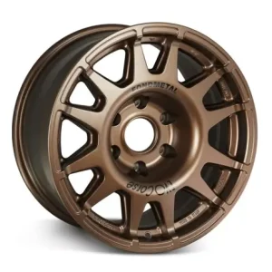 JANTE ALUMINIUM RENFORCE RAID EVO CORSE DAKAR SUPER ZERO 8.5x17" ET 0 POUR JEEP WRANGLER JL BRONZE MAT Haute Qualité