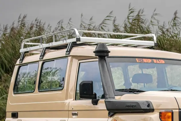 GALERIE DE TOIT D'ORIGINE TOYOTA POUR LANDCRUISER GRJ GDJ 78 Retour Gratuit