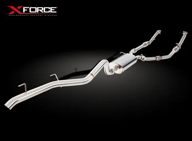 LIGNE ECHAPPEMENT COMPLETE APRÈS TURBO EN INOX POUR TOYOTA VDJ200 2008-2018 Offre Du Jour