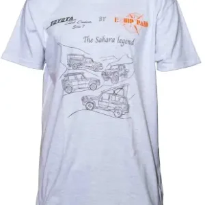 T-SHIRT LAND CRUISER SAHARA LEGEND GRIS TAILLE S Marque