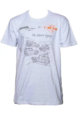 Meilleure Vente T-SHIRT LAND CRUISER SAHARA LEGEND GRIS TAILLE XXL