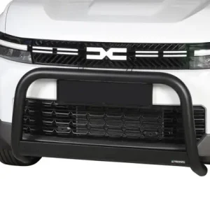 PROTECTION AVANT TUBULAIRE 63MM PARE BUFFLE THERMOLAQUÉ NOIR HOMOLOGUEE CE POUR DACIA BIGSTER 2025+ Prix Réduit
