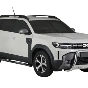 MARCHE PIEDS INOX POLI OVALE AVEC MARCHE EN ALUMINIUM POUR DACIA BIGSTER 2025+ Offre Limitée