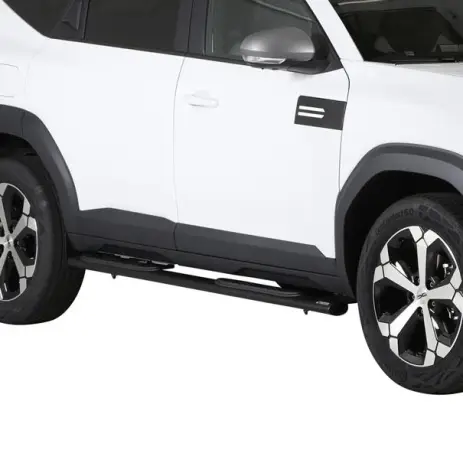 MARCHE PIEDS INOX POLI TUBE OVALE Ø 76 POUR DACIA BIGSTER 2025+ Vente Directe