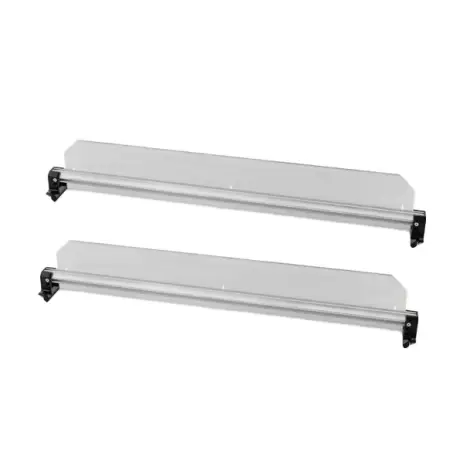 Prix Cassé LOT DE DEUX BARRES DE CHARGEMENT AVEC SEPARATEURS POUR PLATEAU COULISSANT DECKED CARGOGLIDE 1168MM DE LARGE