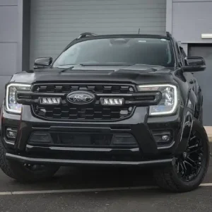 KIT ECLAIRAGE LED LAZER LONGUE PORTEE TRIPLE-R 750 BEACON AVEC INTEGRATION A LA CALANDRE POUR FORD RANGER WILDTRAK 2023+ Produit De Marque